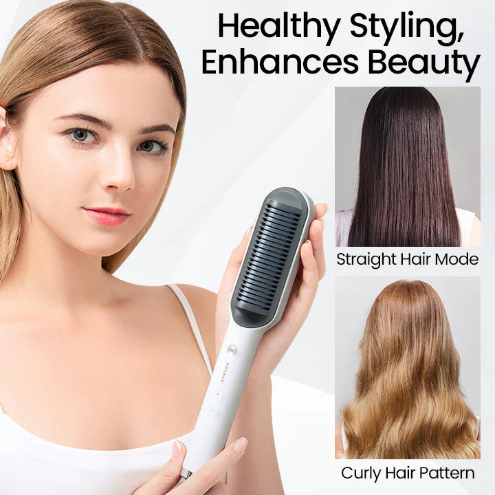 Ceoerty™ Ionic Hair Care 2-in-1 Straight & Curl Comb