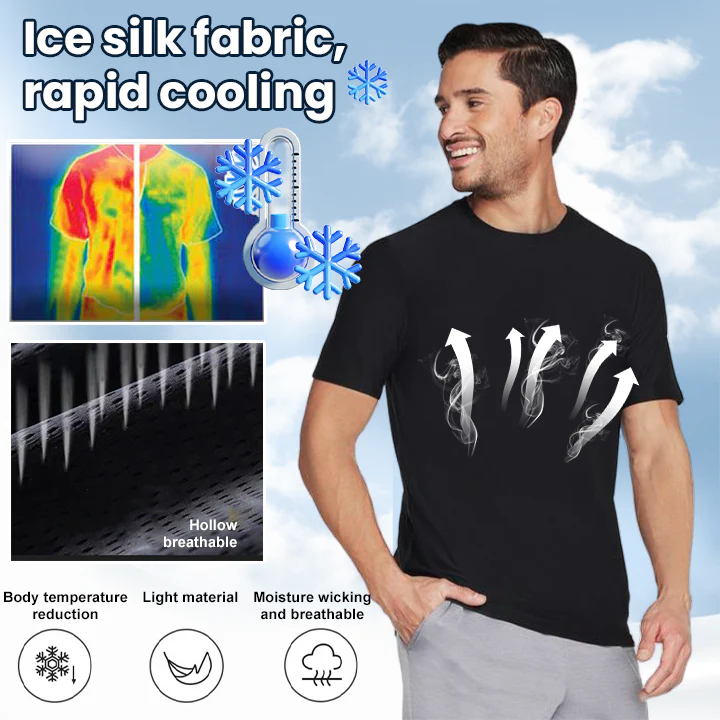 LIMETOW™ Ice Silk Men T-Shirt