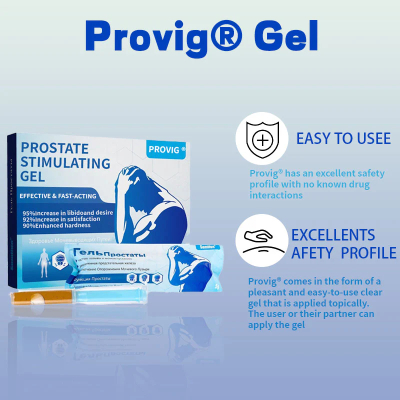 PROVIG ® PROSTATE STIMULATING GEL EFFECTIVE & FAST-ACTING