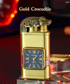 Remifa™ Windproof Dual-Flame Vintage Watch Lighter