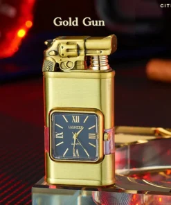 Remifa™ Windproof Dual-Flame Vintage Watch Lighter