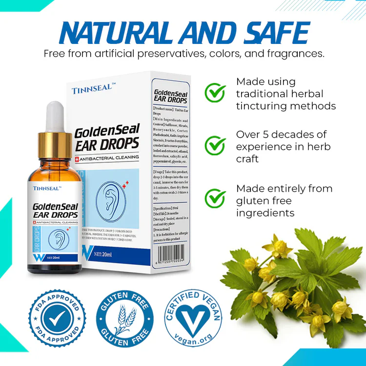 Tinnseal™ Goldenseal Ear Drop
