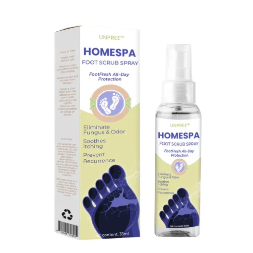 Unpree™ HomeSpa Foot Scrub Spray