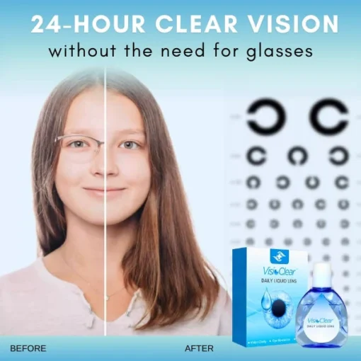 VisioClear™ Daily Liquid Lens