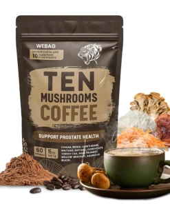 WEBAG Mushroom Coffee for Prostate Health & Men Power