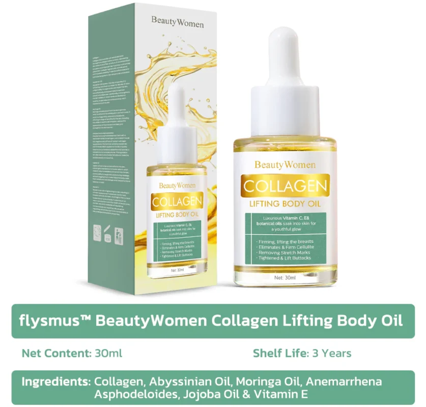 flysmus™ CollagenPlus Matrixyl Synthe'6 Lifting Body Oil