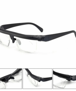 ADJUSTABLE FOCUS GLASSES NEAR AND FAR SIGHT