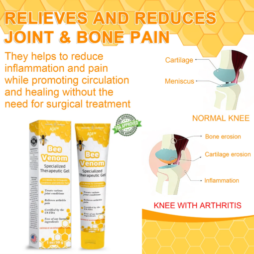 AQA™ Bee Venom Joint Therapy Pain Relief Gel