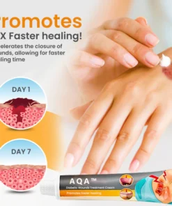 AQA™ Diabetic Wounds Treatment Cream