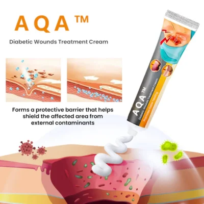 AQA™ Diabetic Wounds Treatment Cream