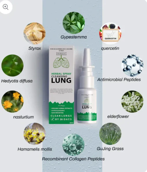 BBOJI™ Organic Herbal Lung Cleanse Repair Nasal Spray