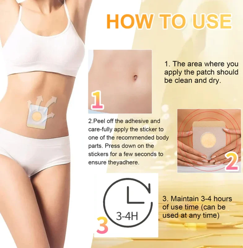 Bee Venom Lymphatic Drainage Slimming Patch