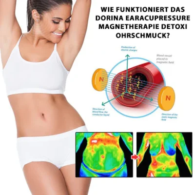 Futusly™ Lymphvity MagneTherapie Germanium-Ohrringe