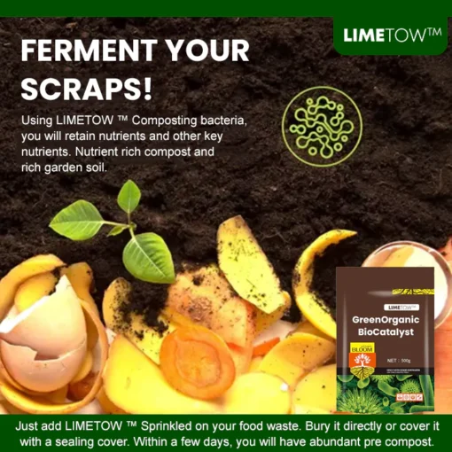 LIMETOW™ GreenOrganic BioCatalyst