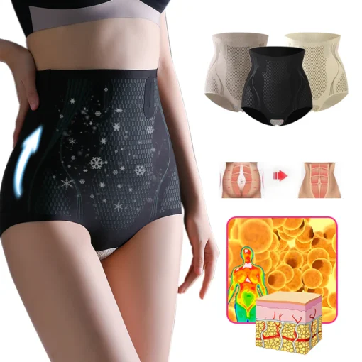 LuckySong™ Fat Burning Ice Silk Ionic Fiber Shaping Shorts