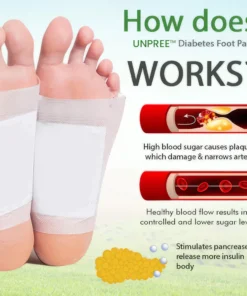 Unpree Diabetes Herbal Foot Pads