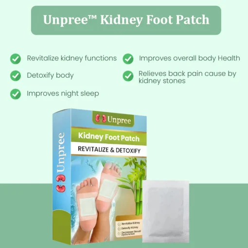 Unpree™ Kidney Foot Patch - Revitalize & Detoxify