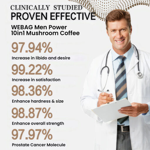 WEBAG MenPower Mushroom Coffee