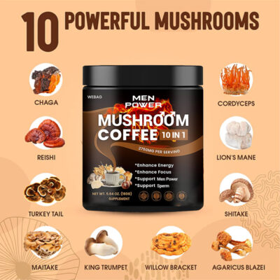 WEBAG MenPower Mushroom Coffee