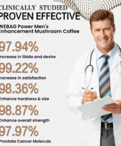 WEBAG™ Power Men's Enhancement Mushroom Coffee