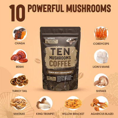 WEBAG™ Power Men's Enhancement Mushroom Coffee