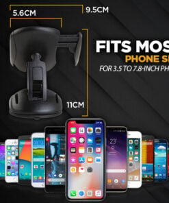 360° Transformable Car Phone Mount