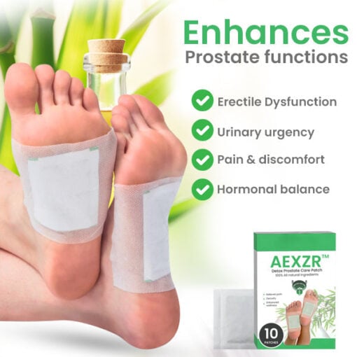 AEXZR™ Detox Prostate Care Patch