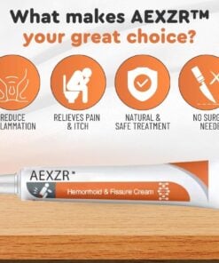 AEXZR™ Hemorrhoid & Fissure Cream