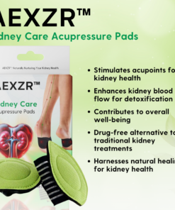 AEXZR™ Kidney Care Acupressure Pads