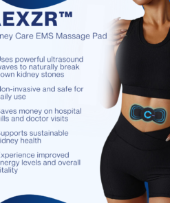 AEXZR™ Kidney Care EMS Massage Pad