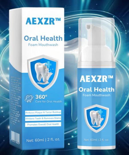 AEXZR™ Oral Health Foam Mouthwash