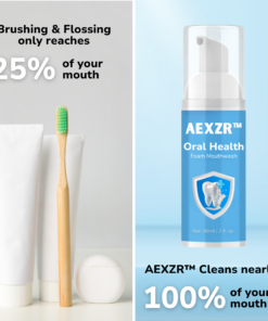 AEXZR™ Oral Health Foam Mouthwash