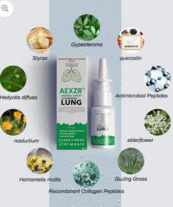 AEXZR™ Organic Herbal Lung Cleanse Repair Nasal Spray