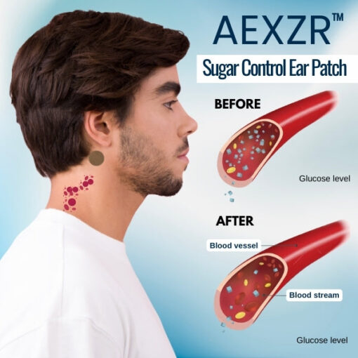 AEXZR™ Sugar Control Ear Patch