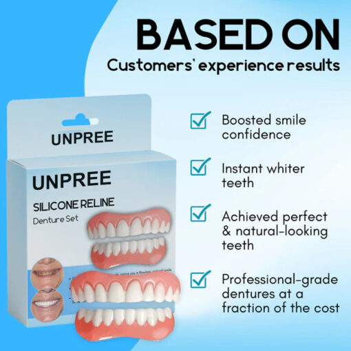 UNPREE™ Silicone Reline Denture Set