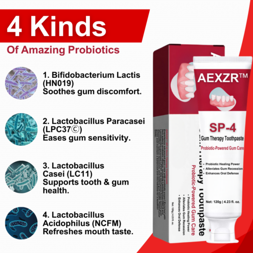 AEXZR™ SP-4 Gum Therapy Toothpaste