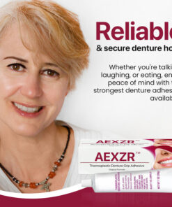 AEXZR™ Thermoplastic Denture Grip Adhesive