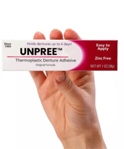 UNPREE™ Thermoplastic Denture Adhesive