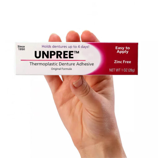 UNPREE™ Thermoplastic Denture Adhesive