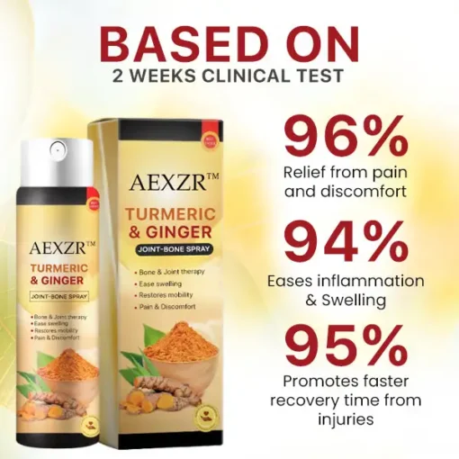 AEXZR­™ Turmeric & Ginger Joint-Bone Spray