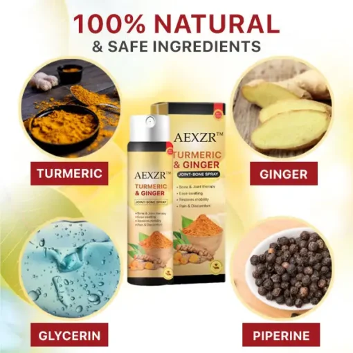 AEXZR­™ Turmeric & Ginger Joint-Bone Spray