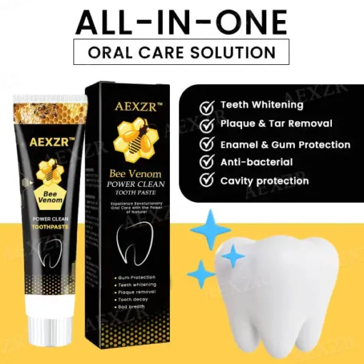 AEXZR™ Bee Venom Power Clean Toothpaste