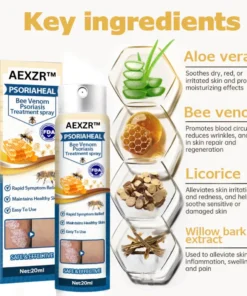 AEXZR™ PsoriaHeal Bee Venom Psoriasis Treatment Spray