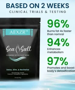 AEXZR™ Sea Salt Slimming Detox Foot Soak