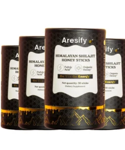 Aresify® Shilajit Honey Sticks