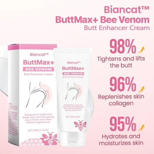 Biancat™ ButtMax+ Bee Venom Butt Enhancer Cream