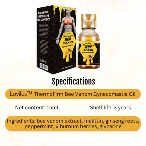 ThermoFirm Bee Toxin Gynecomastia Oil