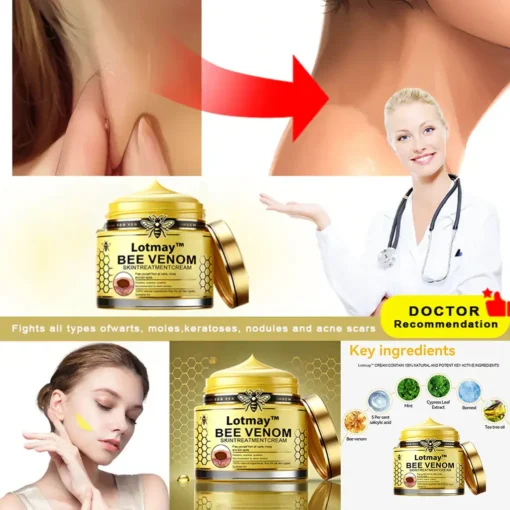 [Winter-Skincare] Lotmay™ Bee Venom Skin Treatment Cream（AAD RECOMMENDED）