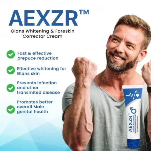 AEXZR™ Glans Whitening & Foreskin Corrector Cream