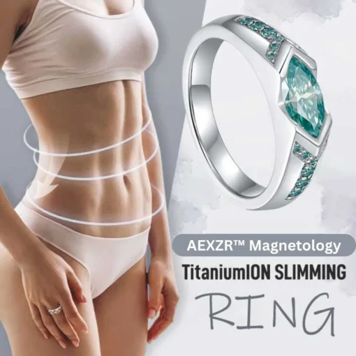 AEXZR™ Magnetology Moissanite Diamond Ring - Image 4